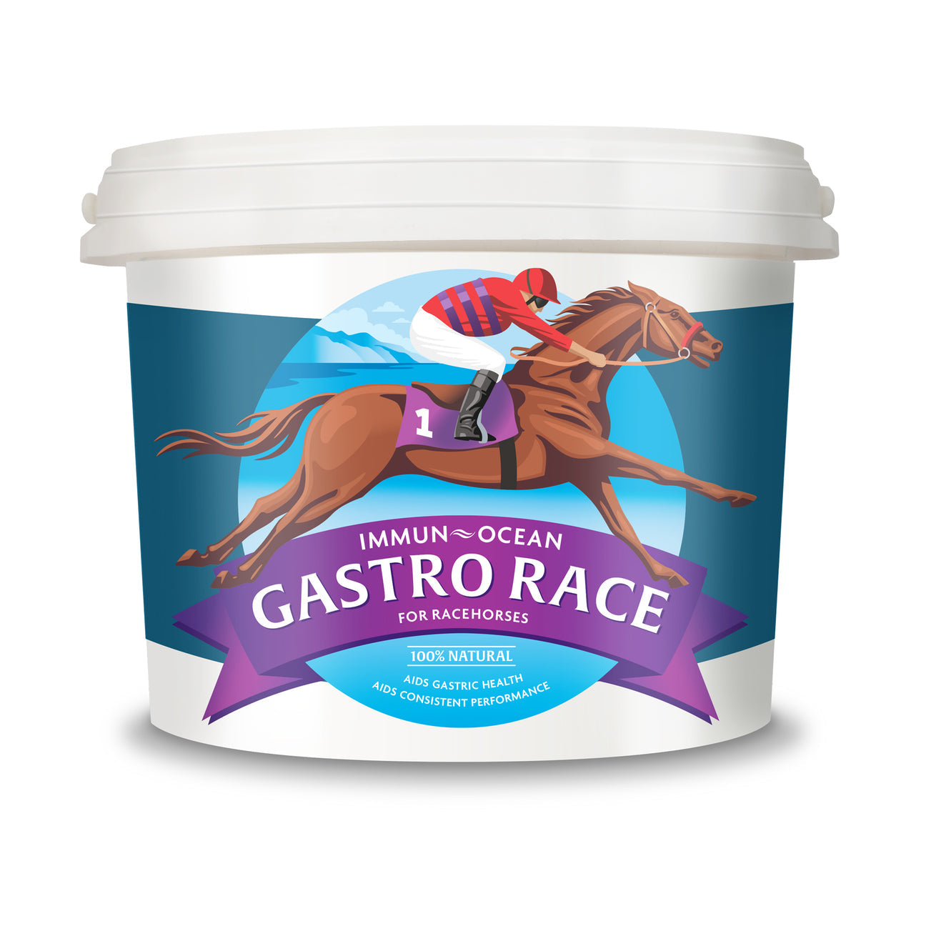 IMMUN-OCEAN GASTRO RACE Premium Digestive Support Supplement for Racehorses 5kg