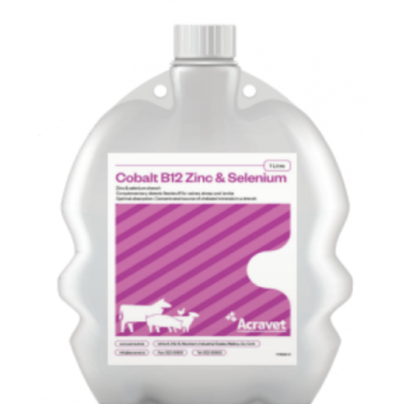 Cobalt B12 zinc and selenium drench 2.5ltr