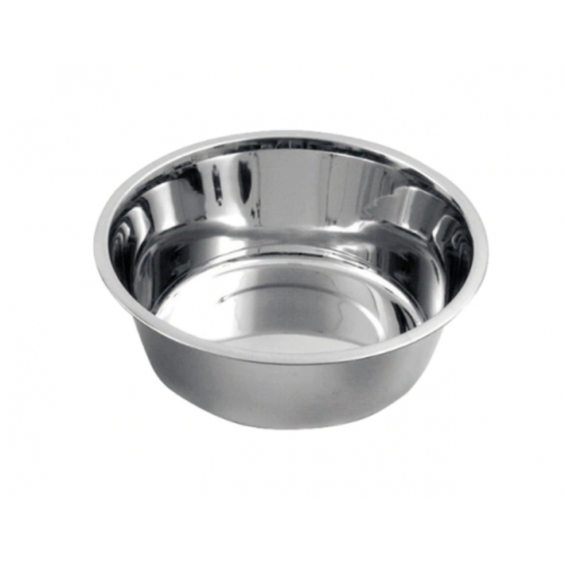 Stainless steel dog bowl