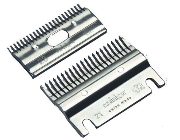 COMB & CUTTER BLADES CATTLE SET 21 / 23 TEETH