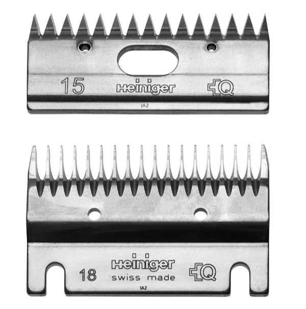 COMB & CUTTER BLADES CHAROLAIS SET 18 / 15 TEETH